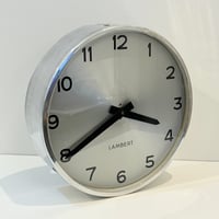 Image 3 of Horloge murale vintage d'atelier LAMBERT industrielle 25cm 