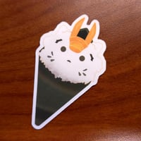 Image 1 of Tiger Temaki Roll Sticker