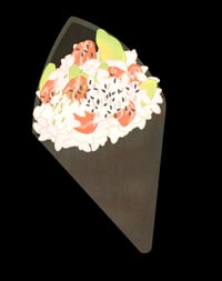 Image 2 of Tuna and Avocado Temaki Roll Sticker