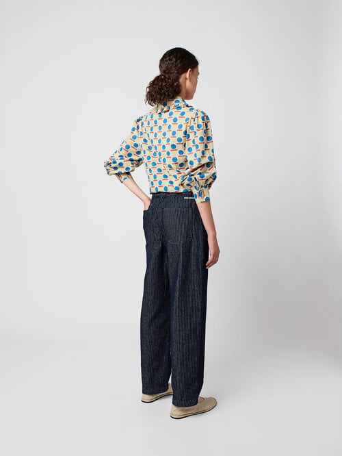 Image of 2-Pantalón vaquero rayas Relaxed fit jeans