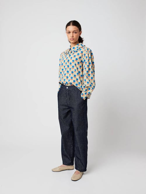 Image of 2 - Pantalón vaquero rayas