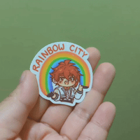 Image 2 of IDOLiSH7 Rainbow City Glitter Stickers