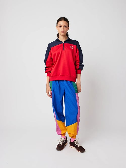 Image of 2-Pantalón jogger color Block