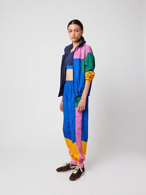 Image of 2-Pantalón jogger color Block