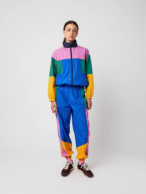 Image of 2-Pantalón jogger color Block