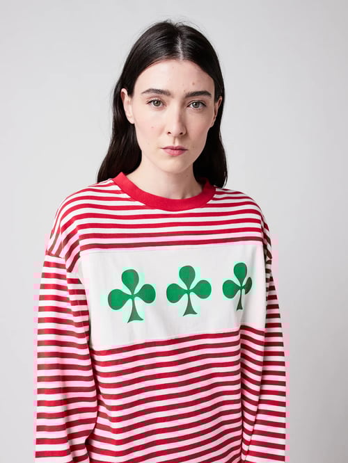 Image of 1 - Camiseta de rayas Shamrock