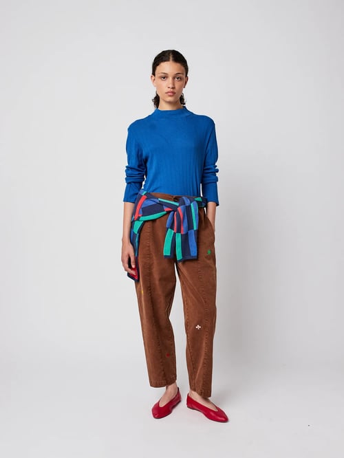 Image of 1 - Camiseta de cuello alto calada