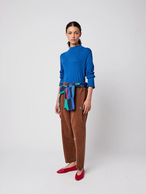 Image of 1 - Camiseta de cuello alto calada