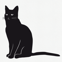Image 2 of Katze Wandtattoo Fabi