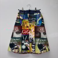 Image 1 of d&g magazine print skirt