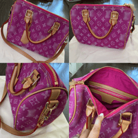 Barbie Pink Monogram Denim 25