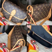 Brown Monogram Shoulder Bag