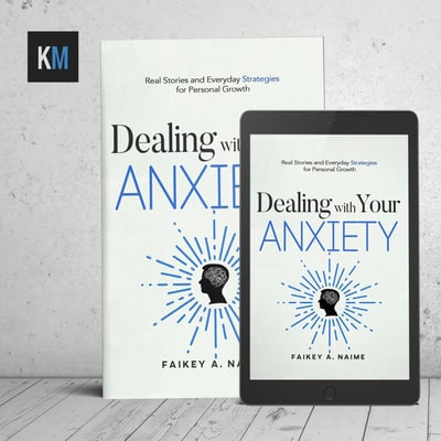 Image of "Dealing with Your Anxiety" Pre-Made eBook Cover