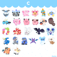 Image 3 of Poke Stickers (A-F)