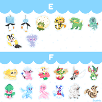 Image 5 of Poke Stickers (A-F)
