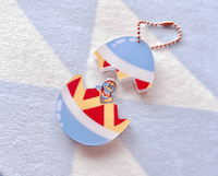 Image 1 of King Dedede Hatching Egg Fidget Charm