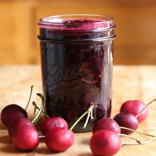 Image of Cherry Bourbon Jam