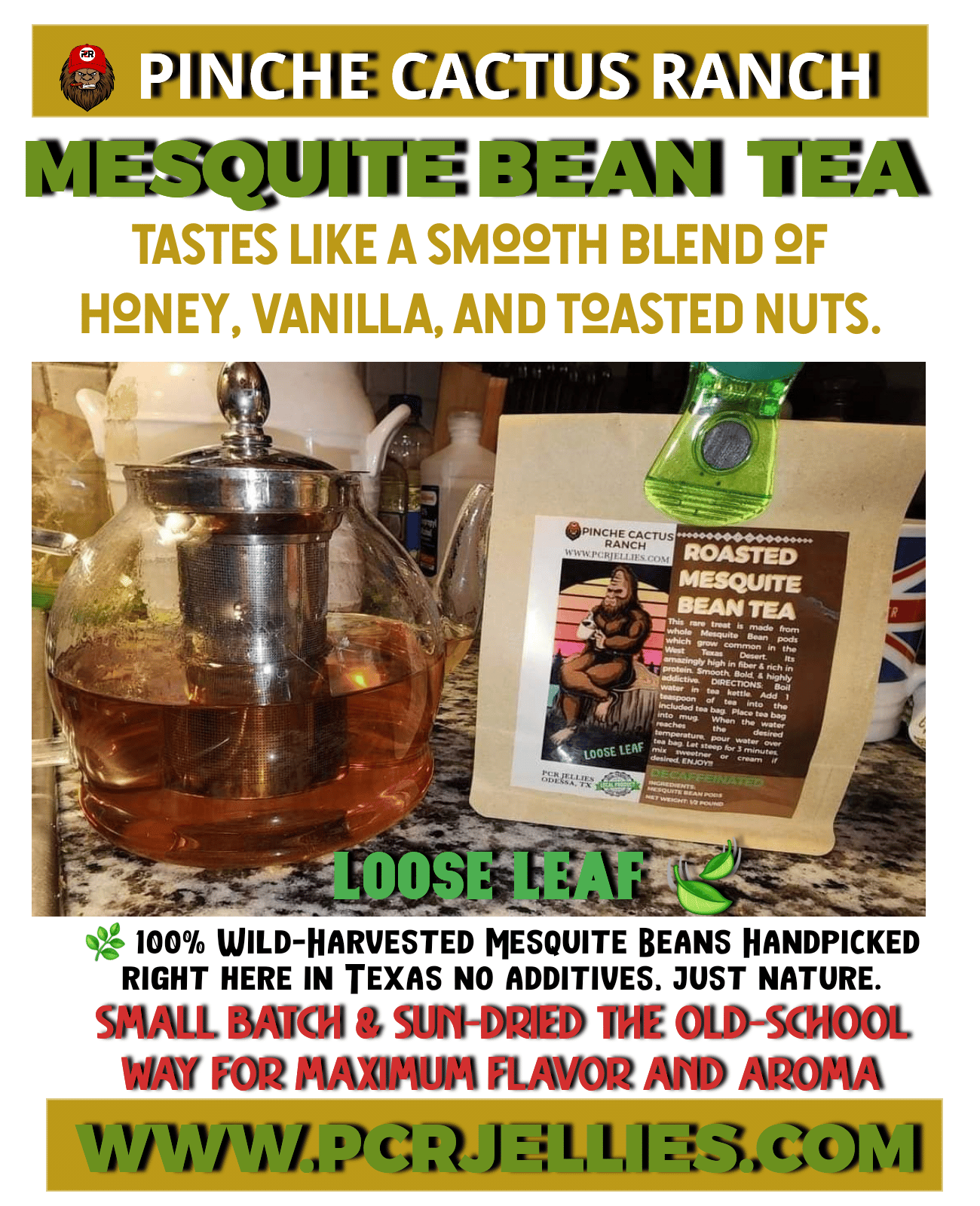 Image of West Texas Mesquite Bean Loose Leaf Tea