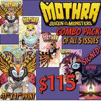 Image 1 of Mothra #1-#5 Comic Combo