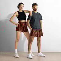 Image 1 of Athletic Shorts (Adult M/F) - Classic Jack O Lantern
