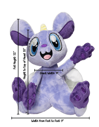 Image 4 of HAND MADE Don't Call Me Sidekick! Ary Plush