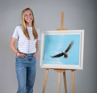 Image 2 of The Eagle - original - acrylic on canvas