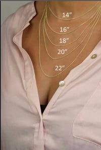 Image 2 of Divine Elegance- Allah Necklace 