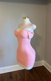 Image 3 of Victoria mini dress (Light pink)