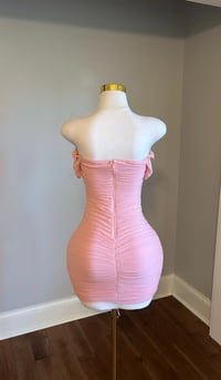 Image 5 of Victoria mini dress (Light pink)