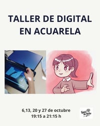 TALLER DE ILUSTRACIÓN DIGITAL EN ACUARELA