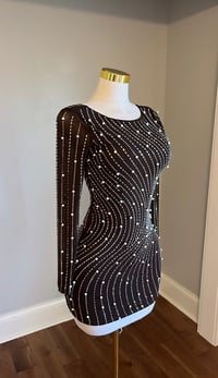 Image 2 of Alina embellished mini dress