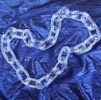 Image 3 of Full Glass Chain Necklace