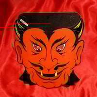 Image 1 of Devil - die cut mask (1940s-50s) 