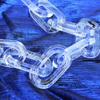 Image 2 of Half Glass Chain necklace