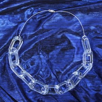 Image 1 of Half Glass Chain necklace