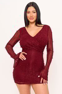 Image 6 of Demi embellished  mini dress
