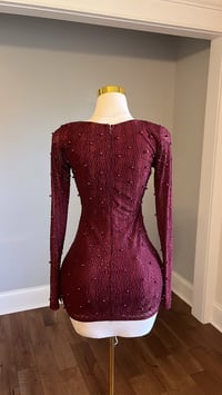 Image 5 of Demi embellished  mini dress