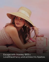 Image 6 of STANLEY 1913 X LOVESHACKFANCY QUENCHER H2.0 FLOWSTATE™ TUMBLER | 20 OZ “Ibiza Sunset”