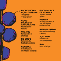 Image 3 of Organic Acai & Guarana Freeze-Dried Cubes 