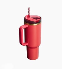 Image 2 of THE QUENCHER H2.0 FLOWSTATE™ TUMBLER I 40 OZ  “Scarlett Tinsel”