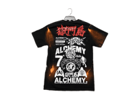 Image 2 of Black Samurai Black panther NYC Kanji art dept champion red/white/black T-shirt