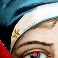 Image 2 of Guess Who! - Sanitary Soda Fountain - Advertising Paper Mask (1903)