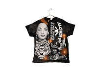 Image 1 of Sade Adu Black Samurai Black Panther Part NYC art dept black/white T-shirt