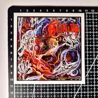 Image 2 of Brutality Screams Of Anguish Album Cover Glossy Finish LAMINATED Vinyl Sticker 