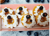 Image 1 of Sweet Potato Blueblerry Dognuts