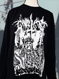 Image 4 of the empress // long sleeve tee // comfort colors