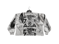 Image 2 of Sade Adu double art dept gray/black sweatshirt