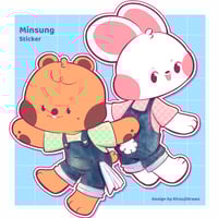 Minsung Overalls Sticker