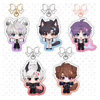 LADS Gradient Acrylic Charms