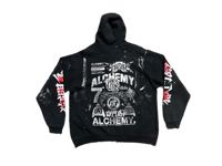 Image 2 of Sade Adu Black Samurai NY kanji dept black/white/red hoodie